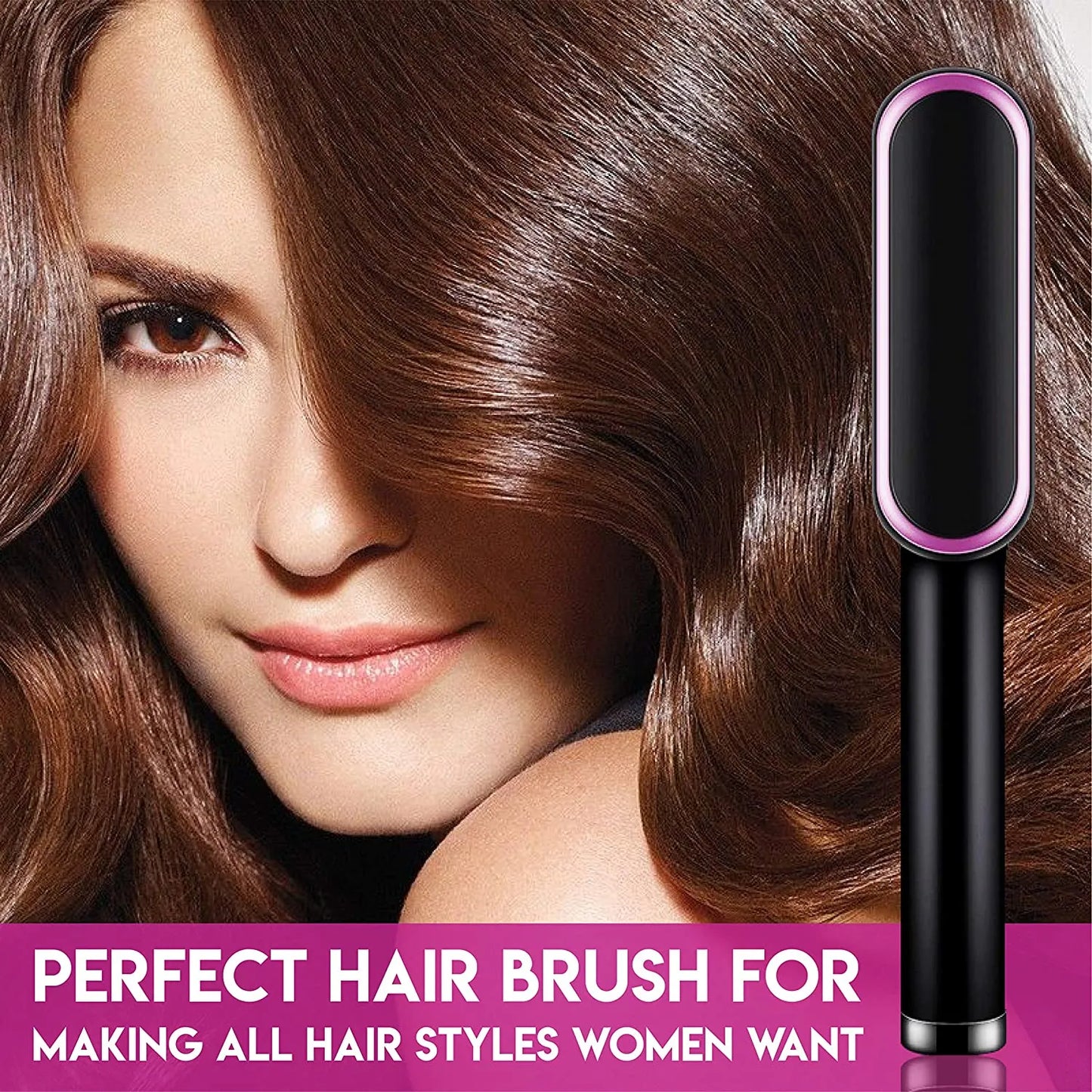 Electric Hair Straightener 2 in 1