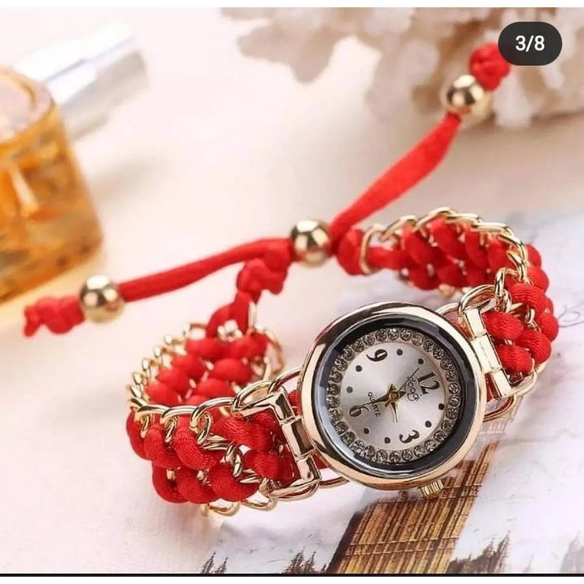 Watch Bracelet Stylish For Girls