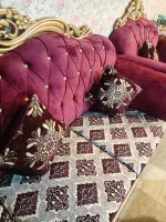 Velvet Jacquard Cushion Covers Pack of 5